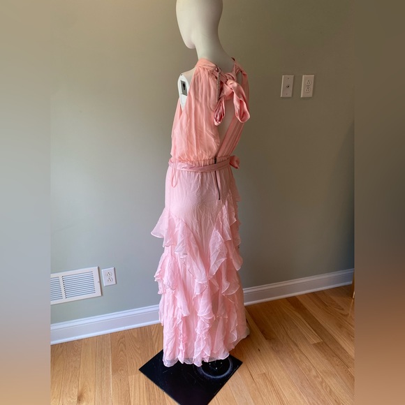 Alice + Olivia Emelia Silk Gown Women's. - Picture 7 of 11